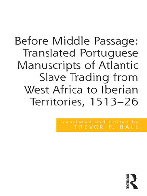 cover image of Before Middle Passage